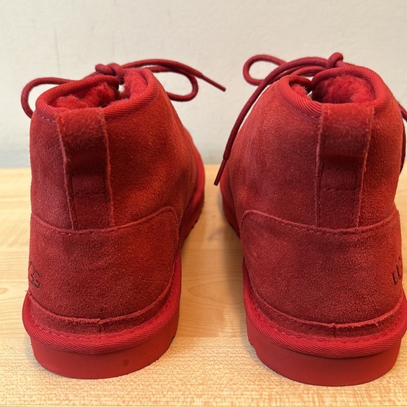 UGG Neumel Red Chukka Boots  - Size 12 - New main image 4